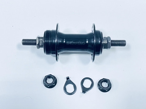 Втулка передняя сталь Shunfeng SF-HB08F 36H гайка под накруч. DISK, код 40355