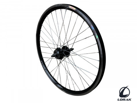 Обод 24 задний алюм. двойной под диск 6 болтов +v-br с риской 33129