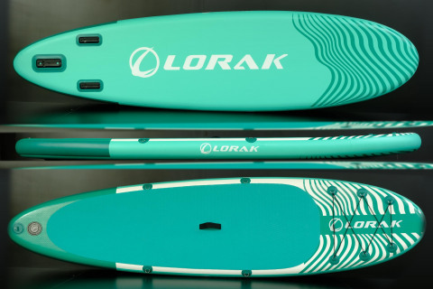 Сапборд Lorak 901 (320*81*15) бирюзовый, код 77901