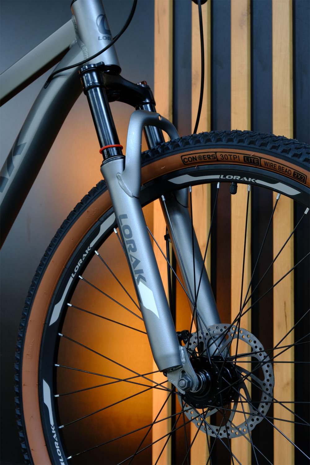 LORAK Fast Brown 27,5 Матовый Серый рама 17 (на рост 155-173)